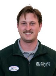 Parts associate Cameron Brown in Parts at Bozard Ford